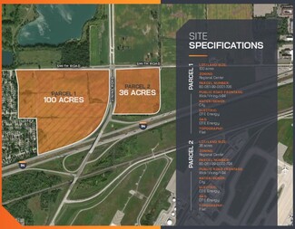 Plus de détails pour I-94 & Vining Rd, Romulus, MI - Terrain à vendre