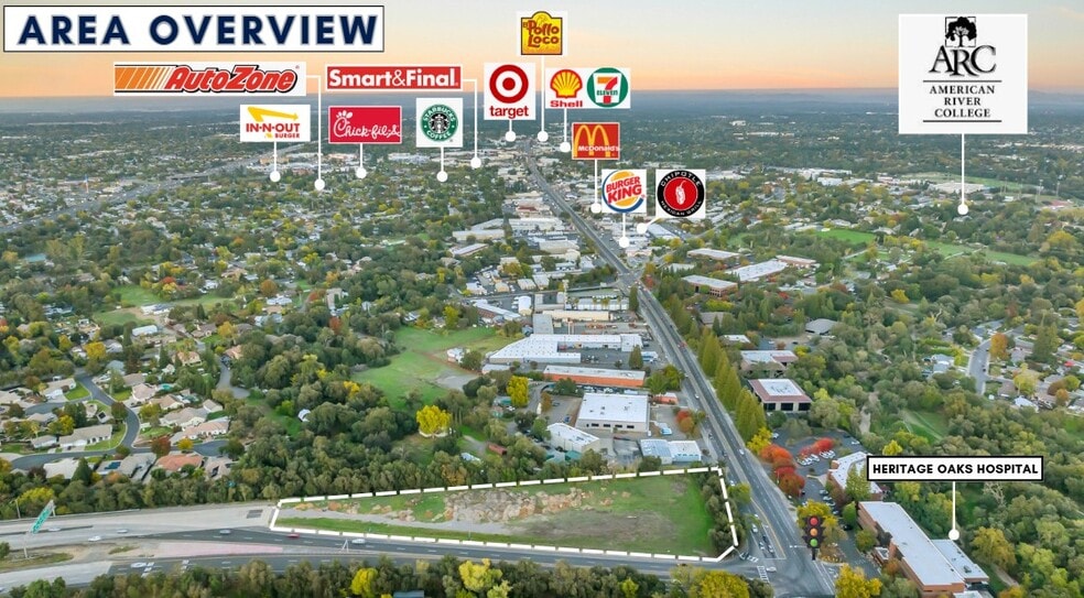 Auburn Blvd Blvd, Sacramento, CA à vendre - Photo du bâtiment - Image 2 de 9