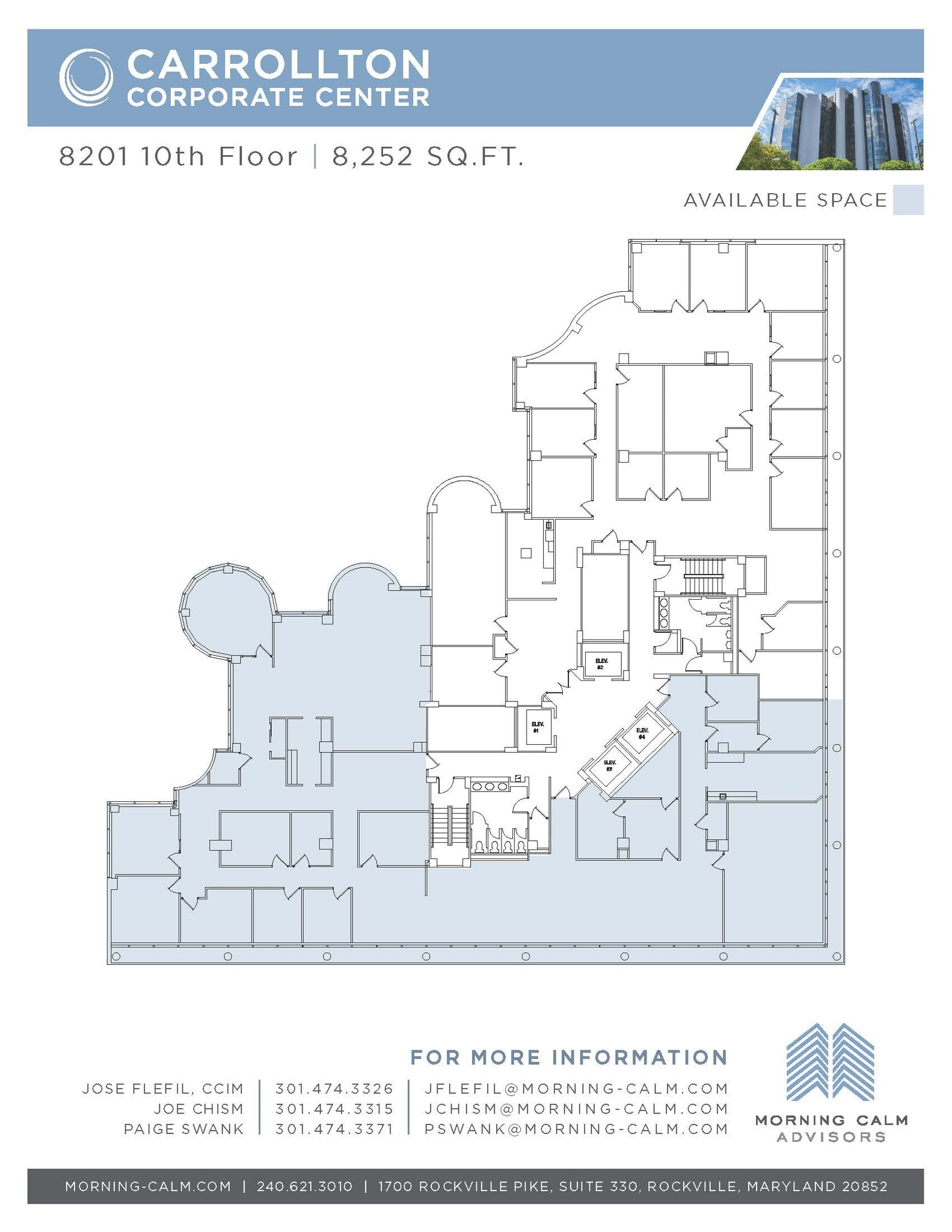 8201 Corporate Dr, Landover, MD for lease Floor Plan- Image 1 of 1