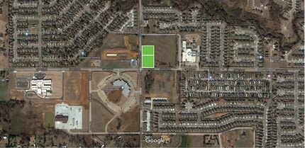 Czech Hall Rd, Yukon, OK - Aérien  Vue de la carte