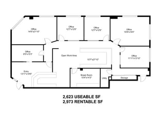 3585 E Flamingo Rd, Las Vegas, NV for lease Floor Plan- Image 1 of 13