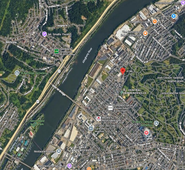 4746 Plummer Street St, Pittsburgh, PA à vendre - Aérien - Image 2 de 7