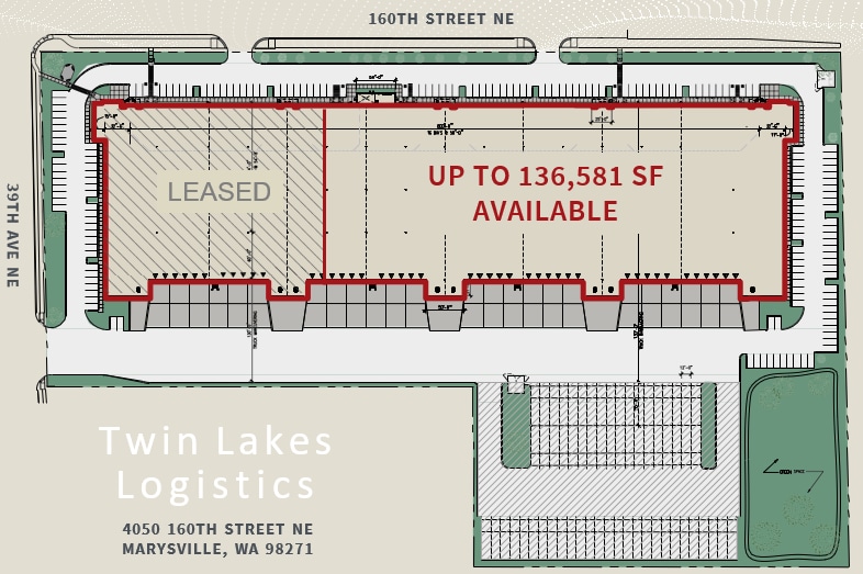 4050 160th Street NE, Marysville, WA for lease Floor Plan- Image 1 of 2