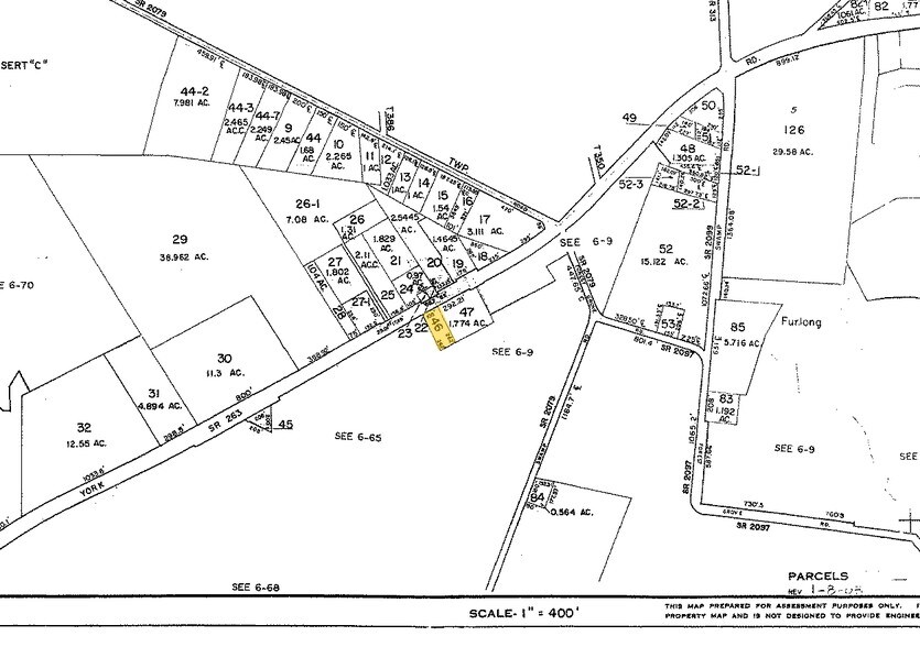 3409 York Rd, Furlong, PA à vendre - Plan cadastral - Image 3 de 3