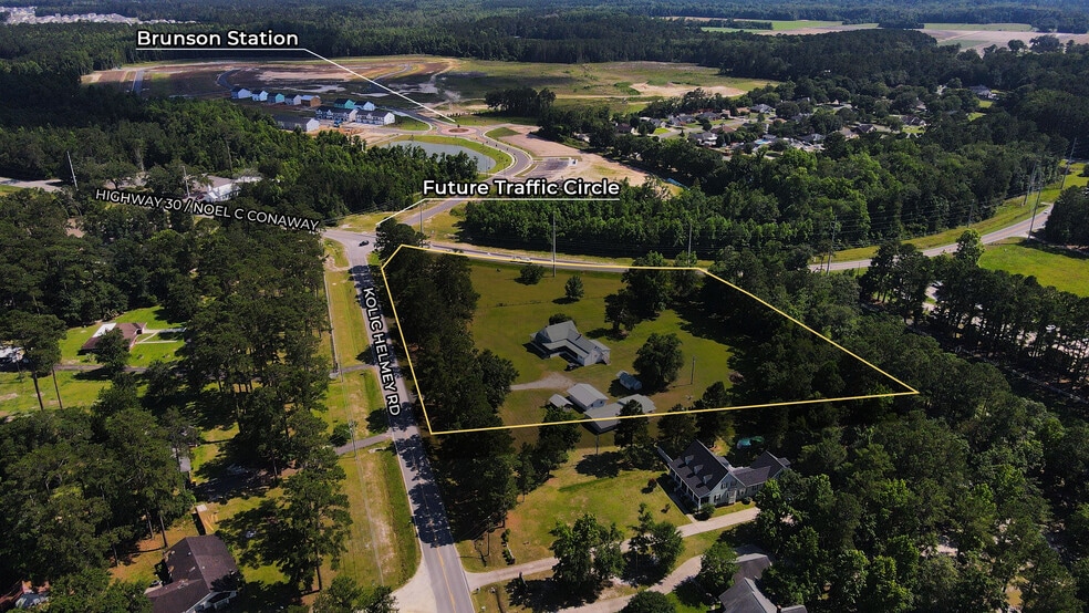 1268 Kolic Helmey Rd, Guyton, GA à vendre - Aérien - Image 2 de 3