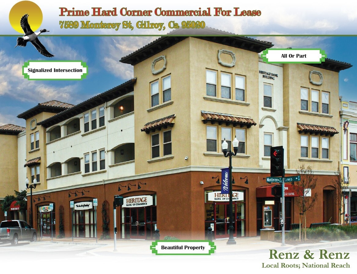 7598 Monterey St, Gilroy, CA for lease Building Photo- Image 1 of 4