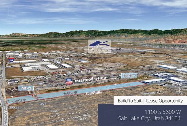 More details for 1100 S 5600 West, Salt Lake City, UT - Land for Lease