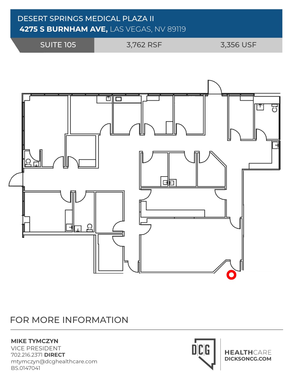 4275 S Burnham Ave, Las Vegas, NV à louer Plan d’étage- Image 1 de 1