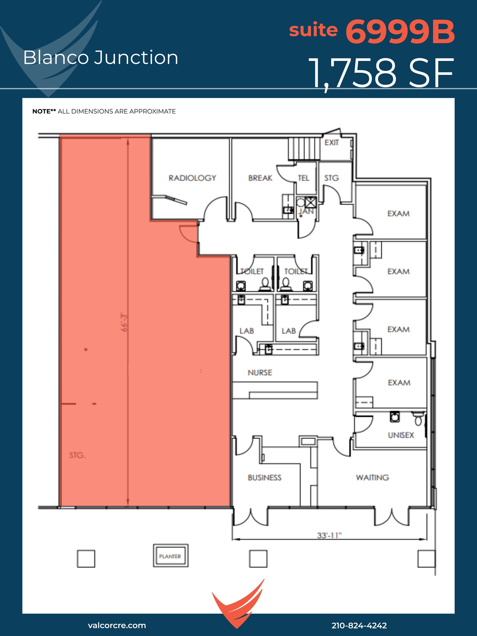 6900-6999 Blanco Rd, San Antonio, TX for lease Site Plan- Image 1 of 1