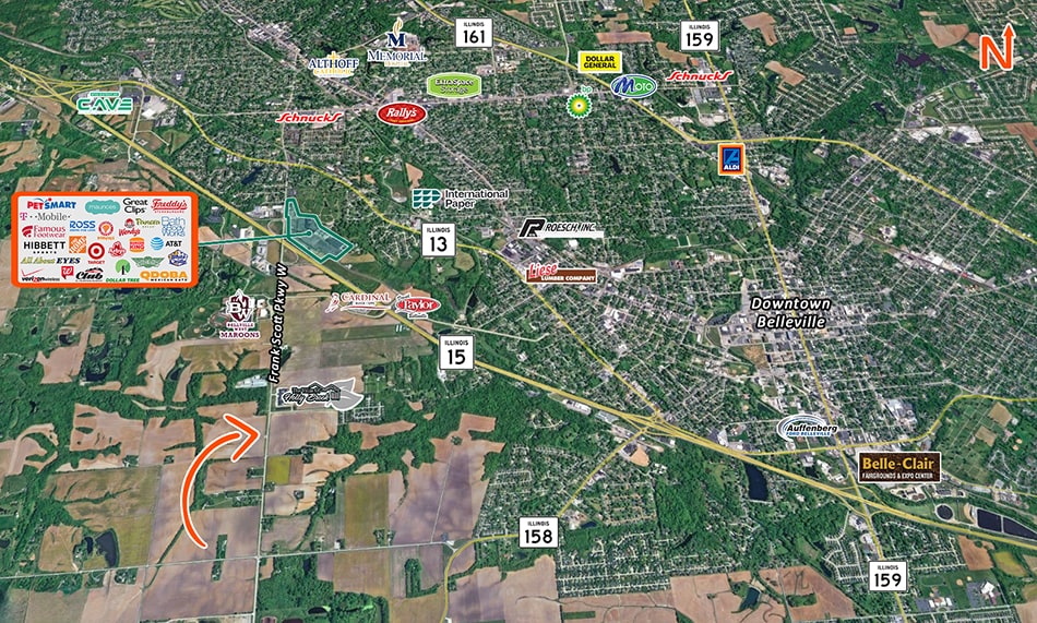 Frank Scott Parkway West, Belleville, IL for sale - Building Photo - Image 2 of 5