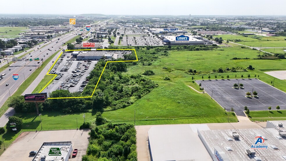 208 W I 240 Service Rd, Oklahoma City, OK à vendre - Aérien - Image 2 de 3