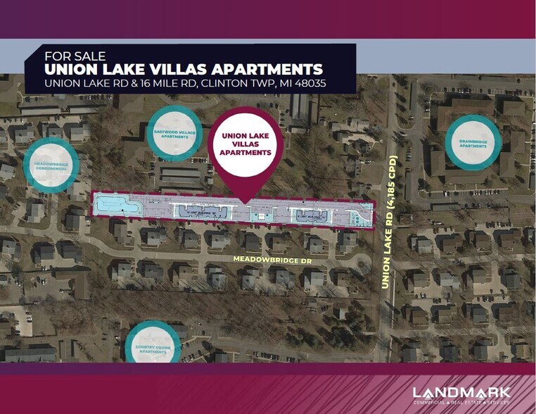 24362 Meadowbridge Dr, Clinton Township, MI à vendre - Photo du bâtiment - Image 1 de 1