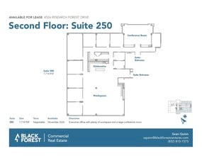 4526 Research Forest Dr, The Woodlands, TX for lease Floor Plan- Image 1 of 1