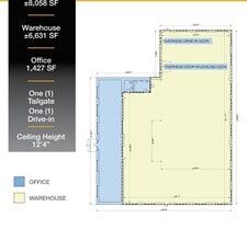 280 N Midland Ave, Saddle Brook, NJ à louer Plan d’étage- Image 2 de 2