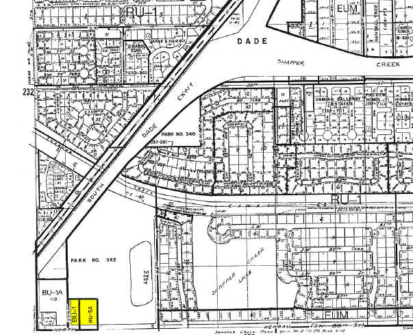 9525 N Kendall Dr, Miami, FL à vendre - Plan cadastral - Image 1 de 1