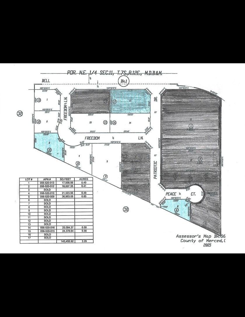 6 Commercial lots for sale in Atwater portfolio of 6 properties for sale on LoopNet.ca Plat Map- Image 1 of 9