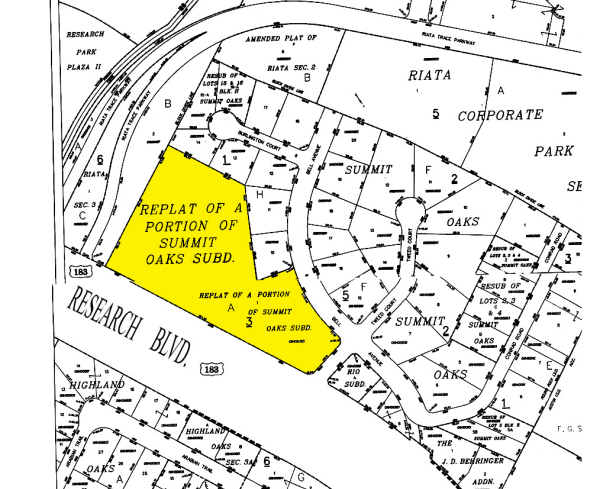 12007 Research Blvd, Austin, TX à louer - Plan cadastral - Image 3 de 13