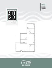 900 Isom Rd, San Antonio, TX à louer Plan d’étage- Image 1 de 1