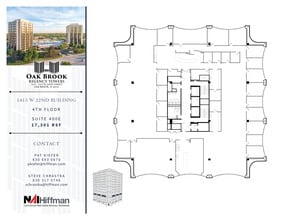 1415 W 22nd St, Oak Brook, IL à louer Plan d’étage- Image 1 de 1