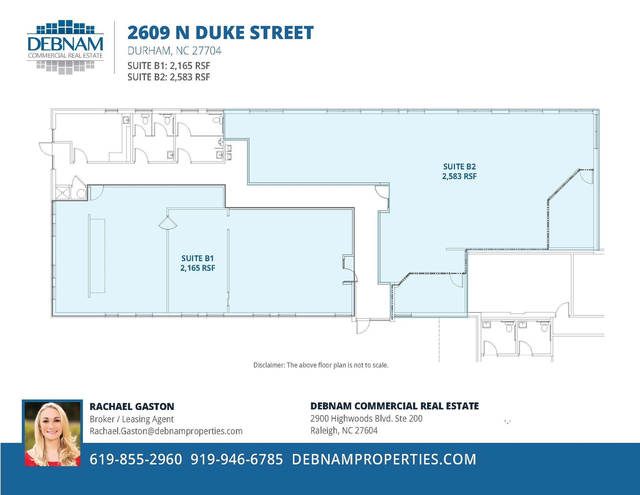 2609 N Duke St, Durham, NC for lease Floor Plan- Image 1 of 1