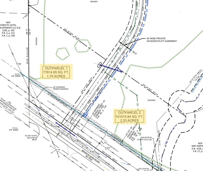 1.79 acres- Benson Ham rd, Forsyth, GA à vendre - Photo du bâtiment - Image 2 de 4