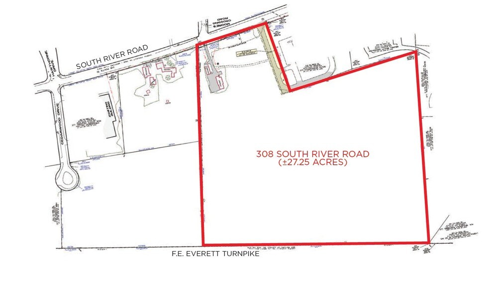 308 S River Rd, Bedford, NH à vendre - Plan cadastral - Image 2 de 5