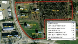 Plus de détails pour 1508 Mount Nebo Rd, Sewickley, PA - Terrain à vendre