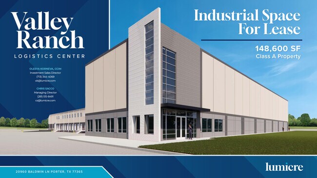 Plus de détails pour 20960 Baldwin Ln, Porter, TX - Industriel à louer