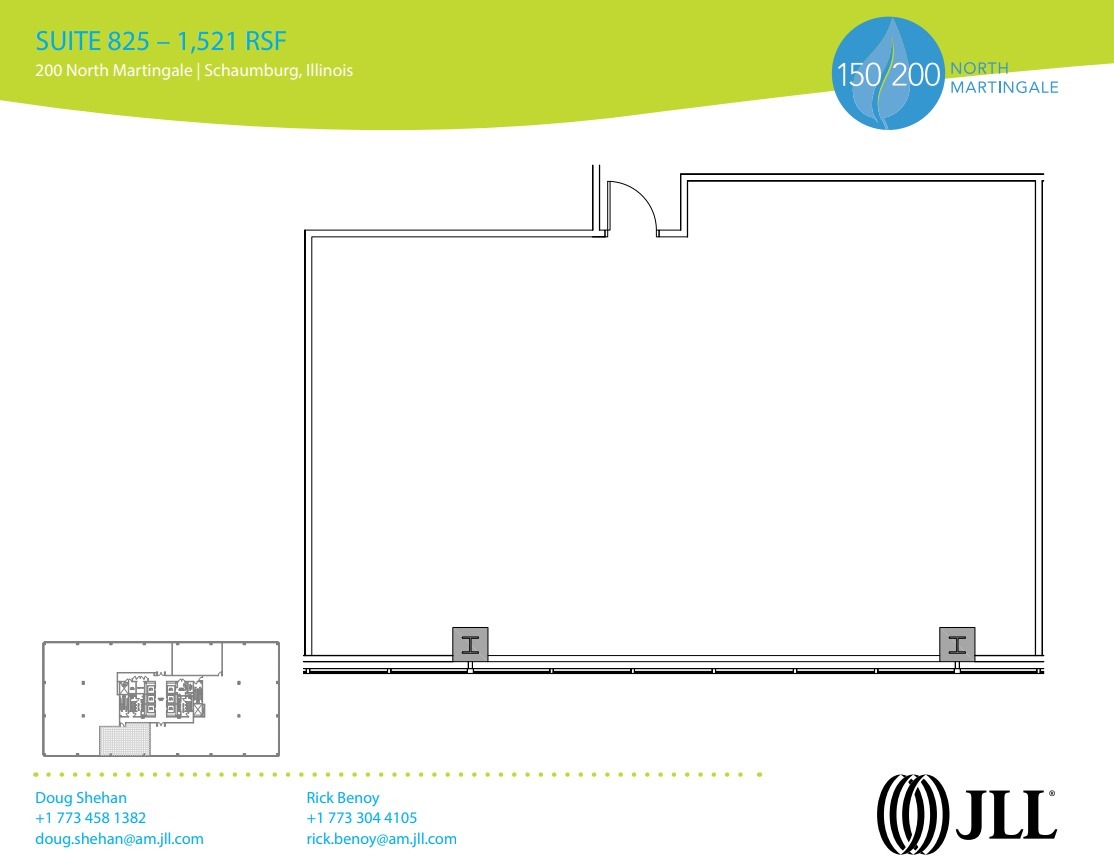 150 N Martingale Rd, Schaumburg, IL à louer Plan d  tage- Image 1 de 1