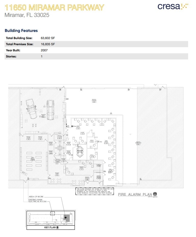 11650 Miramar Pky, Miramar, FL à louer Plan d’étage- Image 1 de 1