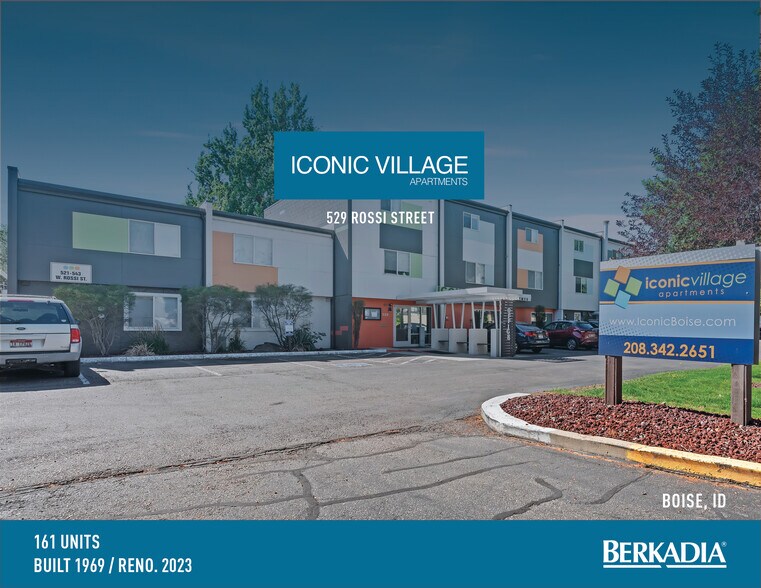 529 Rossi St, Boise, ID à vendre - Photo du bâtiment - Image 1 de 19