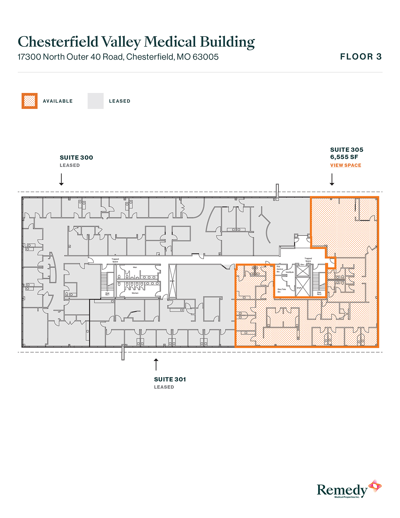 17300 N Outer Forty, Chesterfield, MO à louer Plan d  tage- Image 1 de 1