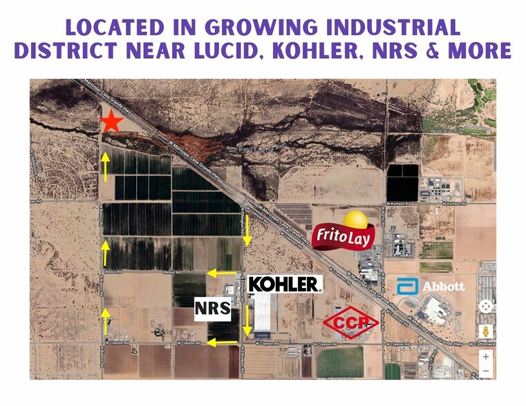 0 N Bianco rd, Casa Grande, AZ for sale - Aerial - Image 2 of 17