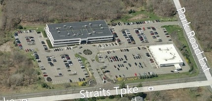1625 Straits Tpke, Middlebury, CT - AERIAL  map view