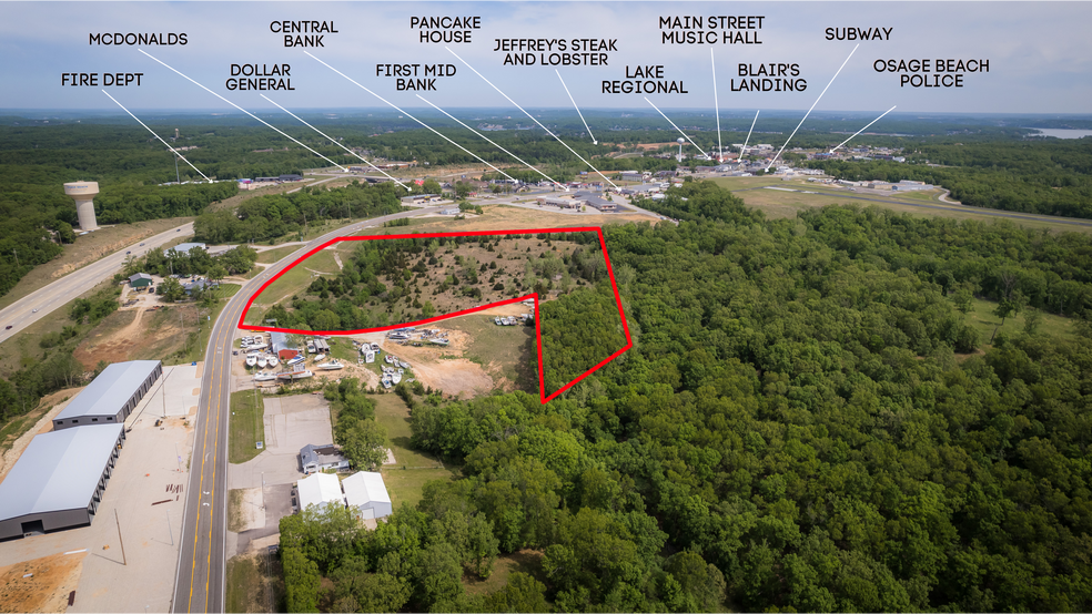 6100 Osage Beach Pkwy N, Osage Beach, MO for sale - Aerial - Image 1 of 7