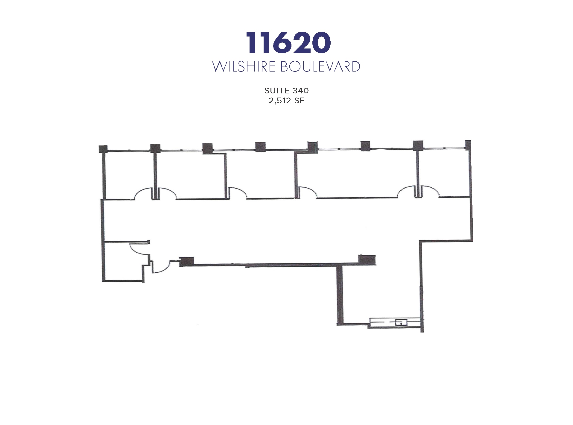 11620 Wilshire Blvd, Los Angeles, CA for lease Floor Plan- Image 1 of 1