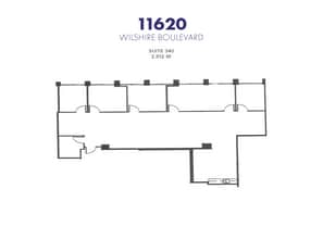 11620 Wilshire Blvd, Los Angeles, CA for lease Floor Plan- Image 1 of 1