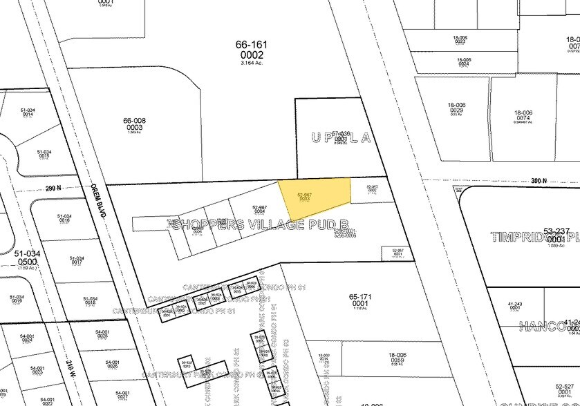 313-315 N State St, Orem, UT à vendre - Plan cadastral - Image 2 de 12