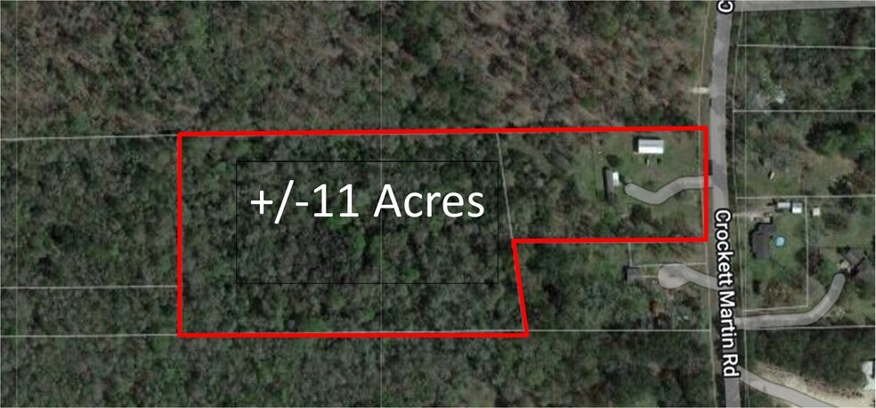 11962 Crockett Martin Rd, Conroe, TX à vendre - Aérien - Image 3 de 4