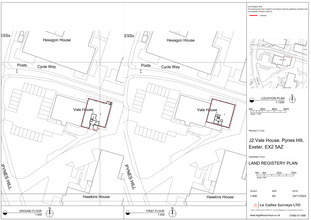 Pynes Hill, Exeter à louer Plan de site- Image 1 de 6