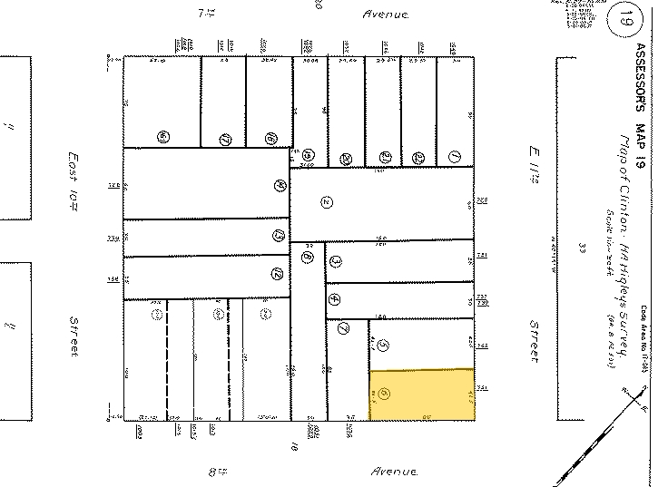 751 E 11th St, Oakland, CA à vendre - Plan cadastral - Image 3 de 3