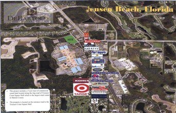 2751 NW Mall Cir, Jensen Beach, FL - Aerial map view