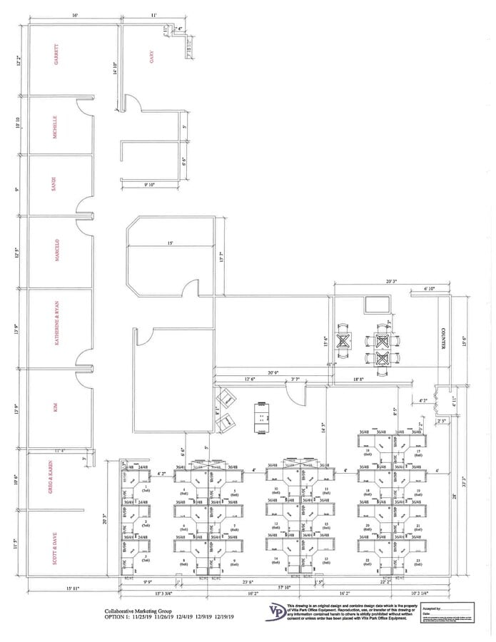 1751 S Naperville Rd, Wheaton, IL 60189 - Unit 200 -  - Floor Plan - Image 1 of 8
