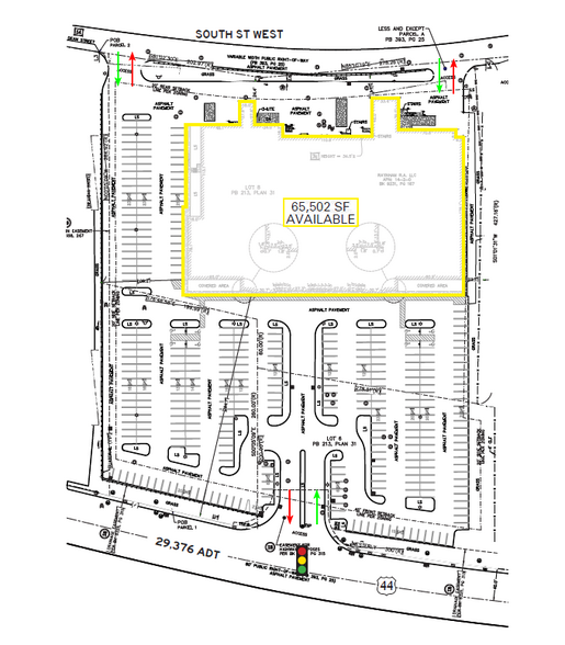 36 Route 44, Raynham, MA à louer - Plan de site - Image 3 de 3