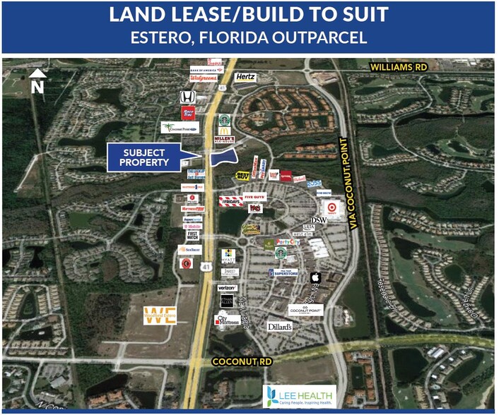 8003 Sweetwater Ranch Blvd, Estero, FL for lease - Aerial - Image 1 of 2