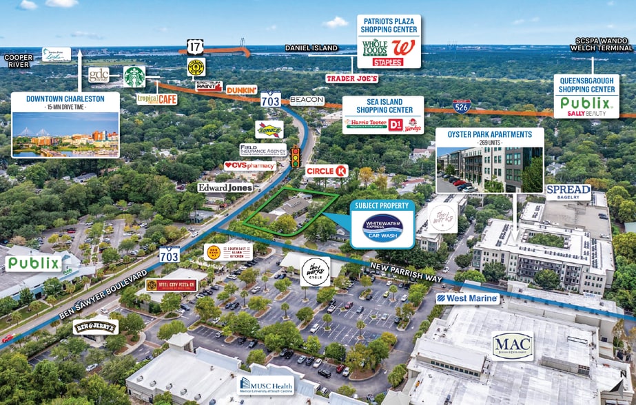 1406 Ben Sawyer Blvd, Mount Pleasant, SC for sale - Building Photo - Image 3 of 6