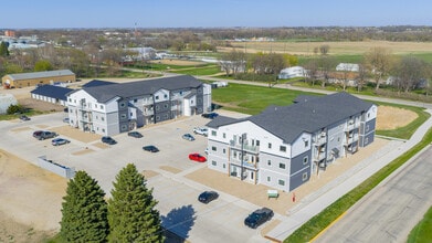 120 & 124 W Hatting St, Luverne, MN - Aérien Vue de la carte - Image1