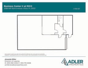 2156-2214 NW 82nd Ave, Miami, FL for lease Floor Plan- Image 1 of 1