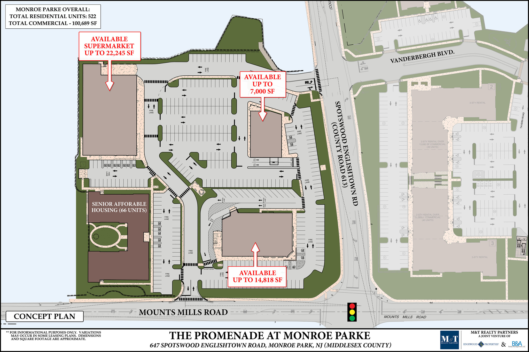 623 Spotswood-Englishtown Rd, Monroe Township, NJ for lease Site Plan- Image 1 of 1