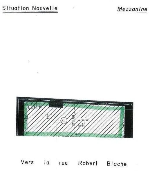 Bureau dans Paris à vendre - Plan d’étage - Image 2 de 6